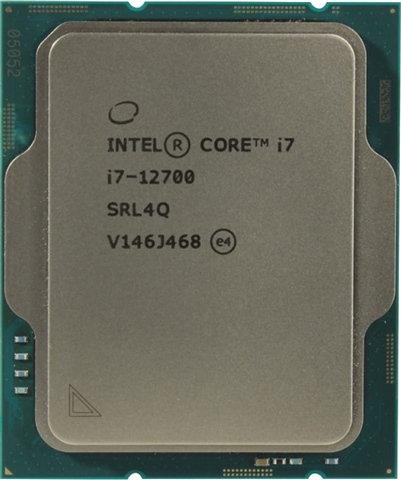 Intel Core i7-12700 ES version QXQ4 LGA 1700 interface 8+4